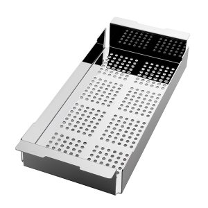 Stainless steel strainer tray